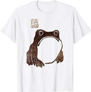 Imagen de Camiseta rana japonesa gruñona de la empresa Amazon.com.