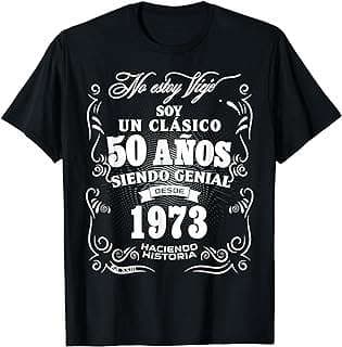 Imagen de Camiseta regalo cumpleaños 50 hombre de la empresa Amazon.com.