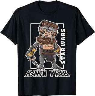 Imagen de Camiseta retrato Babu Frik de la empresa Amazon.com.