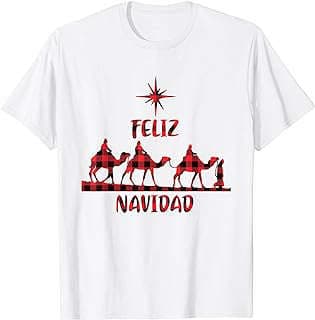 Imagen de Camiseta Reyes Magos Navidad de la empresa Amazon.com.