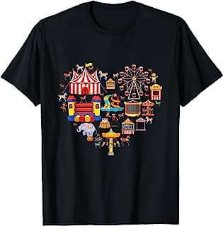 Imagen de Camiseta Ringmaster Corazón Circo de la empresa Amazon.com.