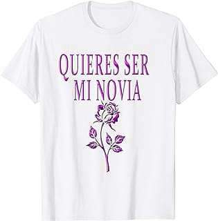 Imagen de Camiseta San Valentín Propuesta Novia de la empresa Amazon.com.