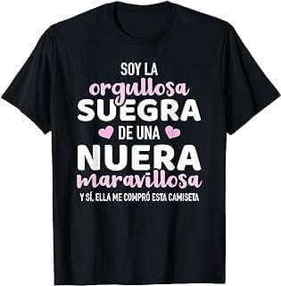 Imagen de Camiseta Suegra y Nuera Orgullo de la empresa Amazon.com.