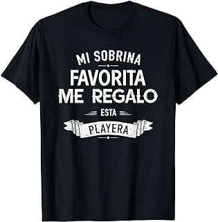 Imagen de Camiseta "Tía/Tío Favorito" Sobrina de la empresa Amazon.com.