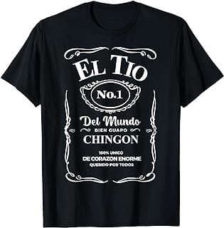Imagen de Camiseta "Tío Número Uno" de la empresa Amazon.com.