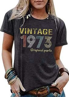 Imagen de Camiseta Vintage 1973 Mujer de la empresa Amazon.com.