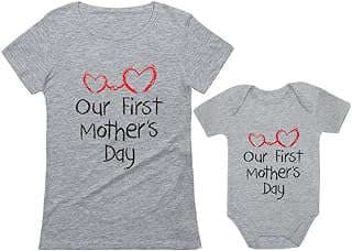 Imagen de Conjunto camisetas madre e hijo de la empresa Amazon.com.
