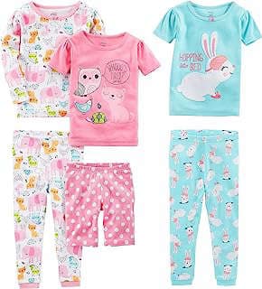 Imagen de Conjunto pijamas algodón niñas de la empresa Amazon.com.