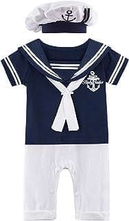Imagen de Disfraz marinero bebé algodón de la empresa Amazon.com.