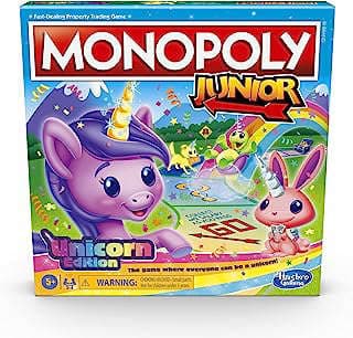 Imagen de Monopoly Junior Unicornios de la empresa Amazon.com.