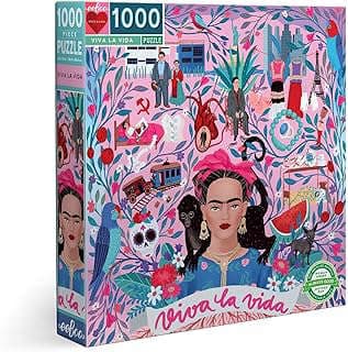 Imagen de Puzzle adulto Frida Kahlo de la empresa Amazon.com.