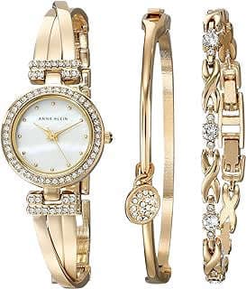 Imagen de Reloj y pulseras con cristales de la empresa Amazon.com.
