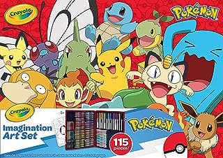 Imagen de Set arte Crayola Pokémon de la empresa Amazon.com.