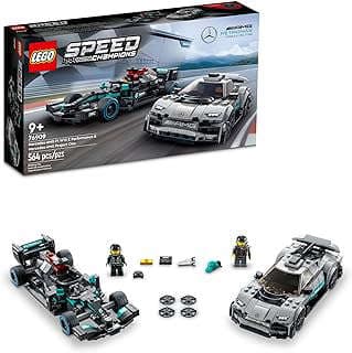Imagen de Set construcción coches Lego Mercedes de la empresa Amazon.com.