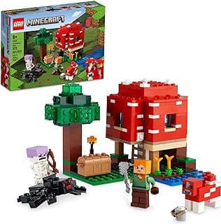 Imagen de Set LEGO Minecraft Casa Hongo de la empresa Amazon.com.