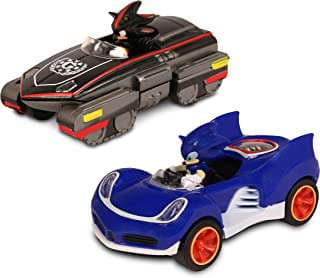 Imagen de Vehículos Sonic y Shadow carrera de la empresa Amazon.com.