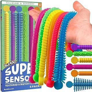 Imagen de Cuerdas sensoriales elásticas de la empresa BunMo® The Original USA Sensory Toy Company.