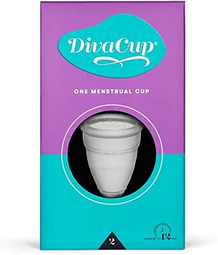 Imagen de Copa Menstrual Transparente de la empresa Diva Cup.