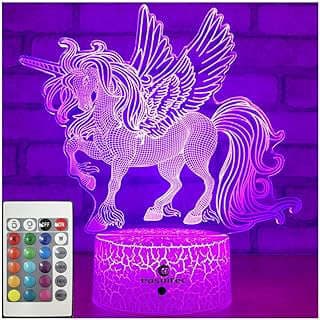Imagen de Luz nocturna unicornio cambia colores de la empresa EasuntecDirect US.