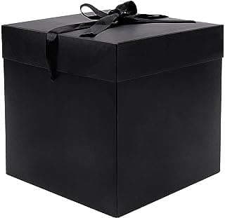 Imagen de Caja de regalo mediana negra de la empresa Elephant Package.