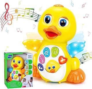 Imagen de Pato amarillo musical para bebés de la empresa Funnycreat-USA.