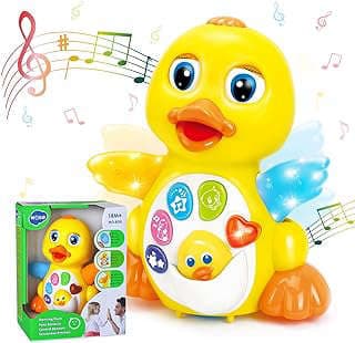 Imagen de Pato musical amarillo para bebés de la empresa Funnycreat-USA.