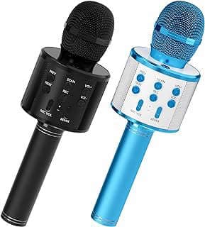 Imagen de Micrófonos inalámbricos karaoke de la empresa GIFTMIC FUN.