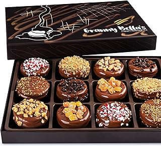 Imagen de Cesta de Chocolates Navideños de la empresa Granny Bella's Fresh Delights.