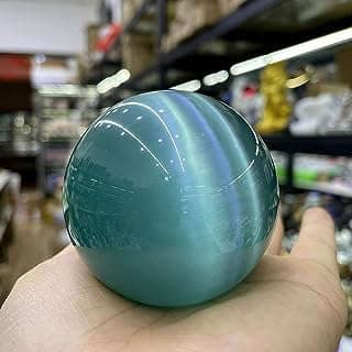 Imagen de Bola de Cristal Decorativa Azul de la empresa Hapolenop.