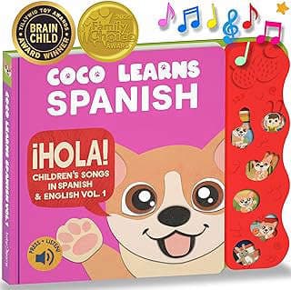 Imagen de Libro Musical Español para Niños de la empresa Happy Little Bear Cub.