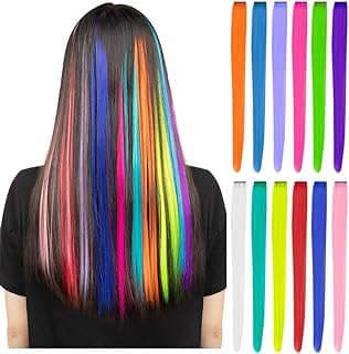Imagen de Extensiones de cabello coloridas de la empresa Healthy Choices USA.