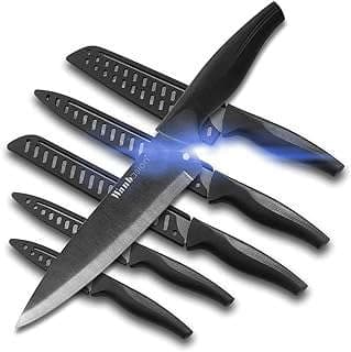 Imagen de Set de Cuchillos Negros de la empresa HengSheng-US.