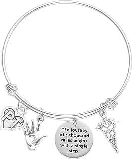 Imagen de Pulsera fisioterapeuta charms. de la empresa Hutimy Jewelry.