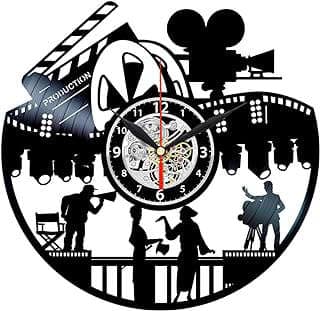 Imagen de Reloj Vinilo Cine Decorativo de la empresa imagineshapes.
