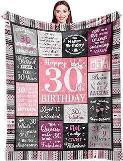 Imagen de Manta decorativa cumpleaños 1994 de la empresa Ivivis Blanket.