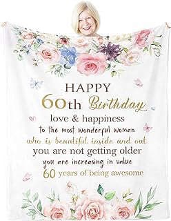 Imagen de Manta 60 Cumpleaños Mujer de la empresa Jamfind.