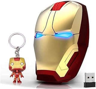 Imagen de Ratón Inalámbrico Iron Man de la empresa Jaston Direct.