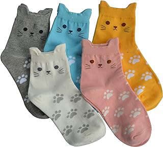 Imagen de Calcetines de gato para mujer de la empresa Jeasona.