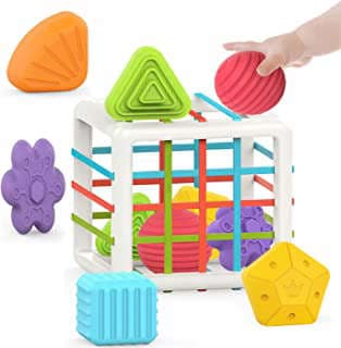 Imagen de Cubo clasificador Montessori bebé de la empresa KidsGiftsStore.