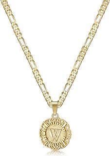 Imagen de Collar inicial chapado en oro de la empresa KissYan.