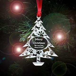 Imagen de Adornos Navidad Personalizados 2023 de la empresa LHS Engraving USA.