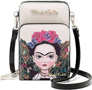 Imagen de Bolso celular cruzado Frida Kahlo de la empresa LuxeBag.