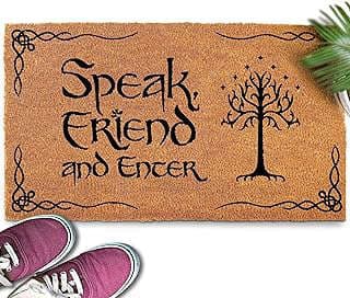 Imagen de Felpudo "Speak Friend and Enter" de la empresa Main Event USA ®.