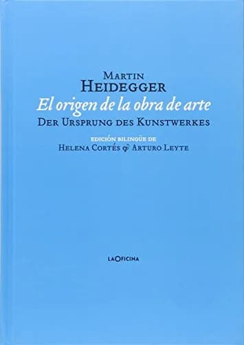 Imagen de El Origen de la Obra de Arte de la empresa Martin Heidegger.