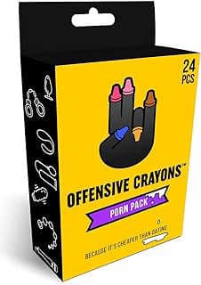 Imagen de Crayones para Adultos Ofensivos de la empresa MilkToast Brands.