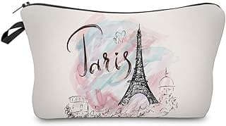 Imagen de Bolsa cosméticos impermeable Torre Eiffel de la empresa MRSP Official.