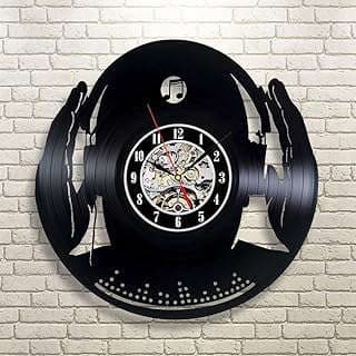 Imagen de Reloj Pared Vinilo DJ de la empresa NadezhdaShop.