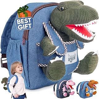 Imagen de Mochila de Dinosaurio Infantil de la empresa Naturally KIDS Backpack w Dinosaur or Unicorn Toys.