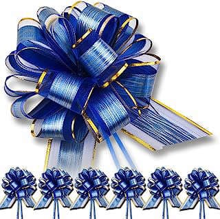 Imagen de Lazos decorativos azules grandes de la empresa OPSFALCON.