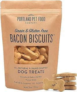 Imagen de Galletas perro sin grano tocino de la empresa Portland Pet Food Company.